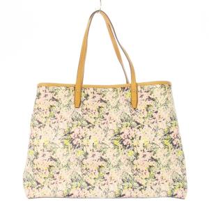 TORY BURCH トートバッグ PVC レザー 革 ビッグサイズ 大容量 ダブルTロゴ 花柄 ピンク 10010539 /CK11