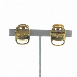 イヤリング アクセサリー 両耳用 クリップ式 ヴァラ ロゴ ゴールド色 GY18 /MQ