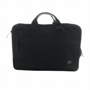 吉田カバン クリップ CLIP ブリーフケース ビジネスバッグ 書類カバン レザー ロゴ 黒 ブラック