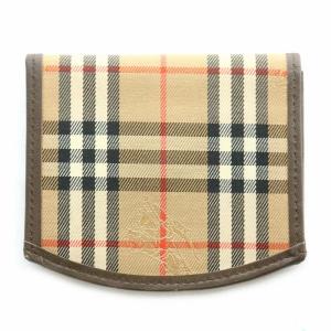 burberrys コインケース  ノバチェック ブラウン ベージュ