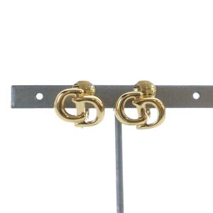 イヤリング アクセサリー 両耳用 クリップ式 CDロゴ ゴールド色 GY11 /MQ OH