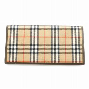 burberrys 長財布 小銭入れなし ノバチェック ベージュ