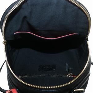 PAUL SMITH リュックサック バックパック デイバッグ ミニ レザー ロゴ ラビットチャーム 黒 ブラック /XZ GY18