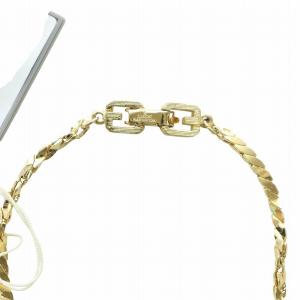GIVENCHY ブレスレット アクセサリー バングル ロゴ 刻印 ゴールド色 GY18 /MQ