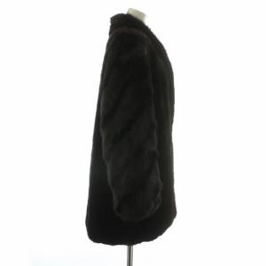 SAGA MINK 銀サガ エレガンスエルファー Elegance L fur ファーコート アウター 毛皮 ミンク ミドル