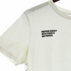 MONCLER 21SS Genius 2 Moncler 1952 Logo Tシャツ カットソー 半袖 ロゴ L 白