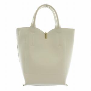 FURLA RIBBON BUCKET ハンドバッグ ショルダー 2WAY レザー ロゴ マグネット ゴールド金具