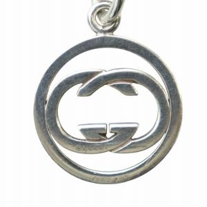 GUCCI ネックレス アクセサリー ペンダント インターロッキング ロゴ Silver925 シルバー色 GY18
