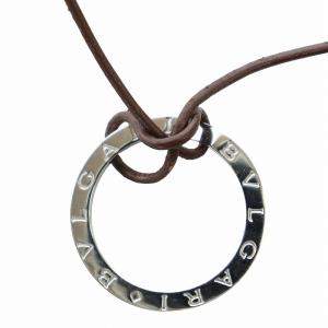 ブルガリブルガリ キーリング ネックレス アクセサリー ペンダント ロゴ SV925 シルバー 34886