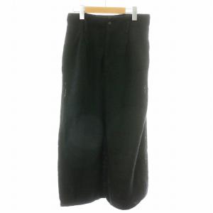 AD1997 ヴィンテージ タイトスカート ロング リネン 麻 スリット ニット編み ローゲージ メッシュ