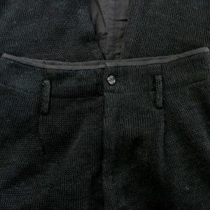 Tao AD1997 ヴィンテージ タイトスカート ロング リネン 麻 スリット ニット編み ローゲージ メッシュ