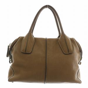 ハンドバッグ ショルダー 2WAY レザー 茶色 ブラウン /XZ GY11