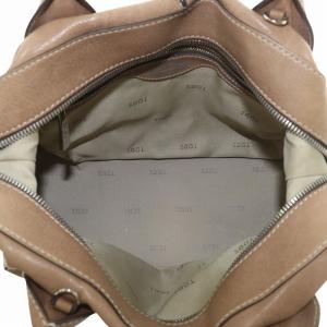 TOD'S ハンドバッグ ショルダー 2WAY レザー 茶色 ブラウン /XZ GY11