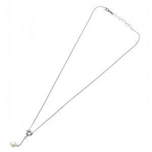 TASAKI 田崎 NOEVIR ノエビア ネックレス アクセサリー ペンダント リアルパール 真珠 SV925 6mm シルバー色