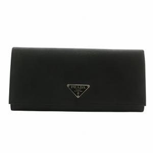 長財布 サフィアーノレザー ブラック