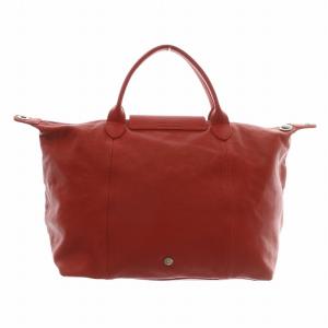 Longchamp ルプリアージュ トートバッグ ハンド ショルダー 2WAY ナイロン レザー 折りたたみ式 内側総柄 ロゴ
