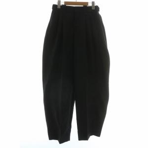 25SS パンツ モノグラム ジップフライ 34 ブラック