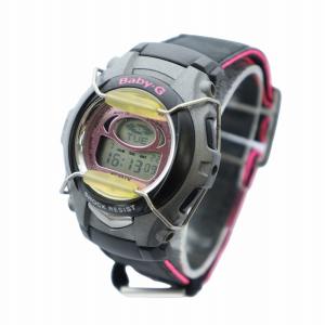 CASIO ベビージー Baby-G 腕時計 ウォッチ クォーツ デジタル カレンダー付き ロゴ 黒 ブラック BGM-230