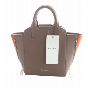 ハンドバッグ ショルダー 2WAY タグ付き レザー ロゴ 牛革 ピンク 紫 APW670 GY18 /MQ