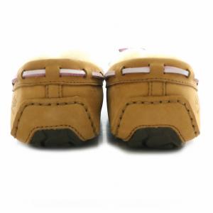 UGG australia W DAKOTA ダコタ スリッポン ローファー モカシン ムートン スエード 皮革 ロゴ リボン 6