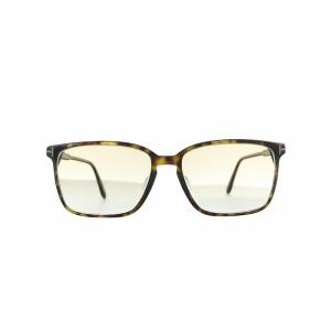 サングラス 眼鏡 めがね グラデーション スクエア ロゴ 5616-145 茶 ブラウン TF5696-F-B