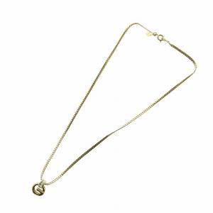 GIVENCHY ネックレス アクセサリー ペンダント Gロゴ ラインストーン ゴールド色 GY18 /MQ