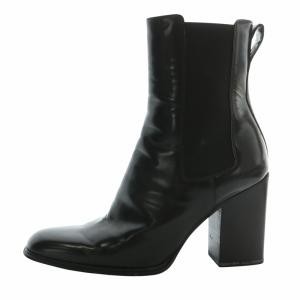 GUCCI ショートブーツ サイドゴア 35.5 ブラック