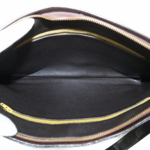 Christian Dior ハンドバッグ ワンショルダー レザー ロゴ ゴールド金具 茶色 ブラウン /XZ OH GY18