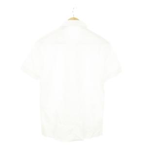 DOLCE&GABBANA ワイシャツ 半袖 ストレッチ ポケット 39 15.5 L 白 ホワイト /AH4 GY42