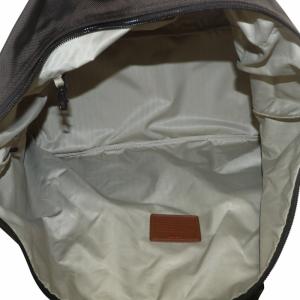 TUMI スモール ソフト トラベル サチェル ボストンバッグ ショルダー 2WAY ナイロン レザー ロゴ 茶色