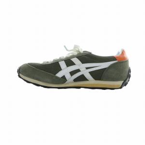 EDR 78 スニーカー シューズ 靴 ロゴ スエード US6.5 25.5cm カーキ 1183B395