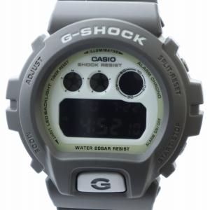 腕時計 ウォッチ クォーツ デジタル ロゴ カレンダー付き グレー DW-6900HD8JF GY18