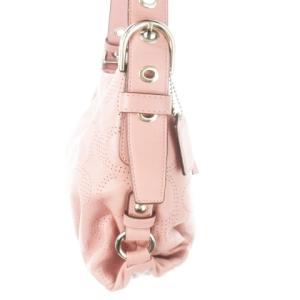 COACH ショルダーバッグ パンチングレザー 革 シグネチャー ピンク F19257 /CK18 GY18
