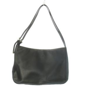 ハンドバッグ レザー 切替 ロゴ 黒 ブラック /AO23 GY18