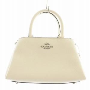 GLITTER ZURI CROSSBODY ハンドバッグ ショルダー 2WAY レザー ロゴ シルバー金具