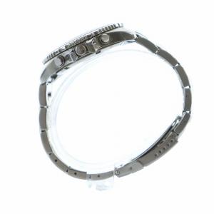 CITIZEN ANA 50周年 腕時計 ウォッチ ソーラー クロノグラフ デイト カレンダー付き 黒文字盤 ロゴ シルバー色