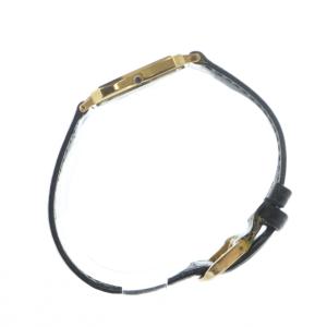 SEIKO DOLCE 腕時計 クォーツ スクエア レザーベルト ゴールドカラー 5E31-5A80