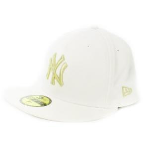 59FIFTY 帽子 キャップ 野球帽 BBキャップ 平つば NY ニューヨークヤンキース 刺繍 7 3/8