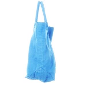 Ron Herman トートバッグ キャンバス ワンポイント ロゴ刺繍 青 ブルー /AH28 GY18