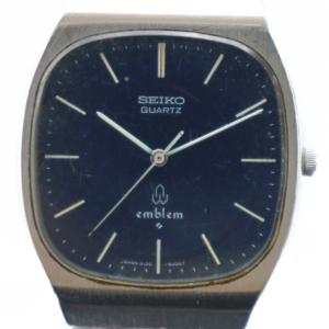 エムブレム emblem 腕時計 ウォッチ クォーツ スクエア ロゴ シルバー色 4120-5000 GY18