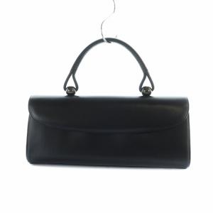 濱野皮革工藝 ロイヤルモデル 黒珠フォーマル ハンドバッグ ブラック