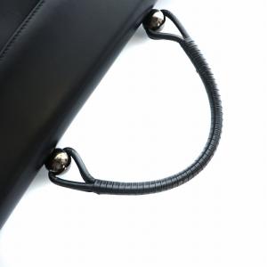 HAMANO 濱野皮革工藝 ロイヤルモデル 黒珠フォーマル ハンドバッグ ブラック