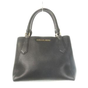 ハンドバッグ ミニ レザー ロゴ ゴールド金具 黒 ブラック 35F8GKFS1L /AH30 GY18