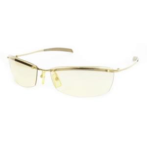 サングラス アイウェア リムレス メタリック ゴールドカラー/CK25 GY18