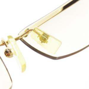 POLICE サングラス アイウェア リムレス メタリック ゴールドカラー/CK25 GY18