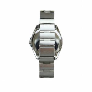 PAUL SMITH クローズドアイズ 腕時計 ウォッチ クォーツ カレンダー付き 黒文字盤 ロゴ シルバー色 1116-T020640