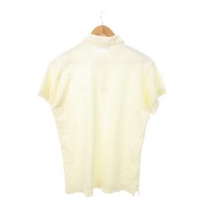 FENDI mare ポロシャツ 鹿の子 半袖 ロゴ刺繍 L ベージュ /MN18 GY13