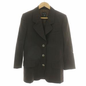 ヴィンテージ テーラードジャケット アウター 長袖 3B ノーベント ウール 総裏地 イタリア製 38