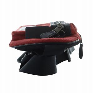 COACH ウエストバッグ ボディバッグ 斜めがけ レザー ロゴ 赤 レッド C1401 GY18 /MQ