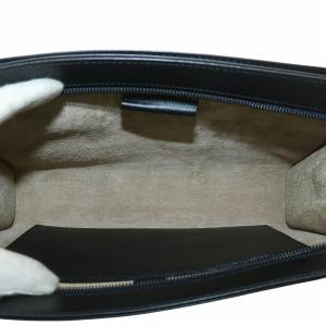 dunhill クラッチバッグ セカンドバッグ レザー ストラップ付き ロゴ 黒 ブラック /XZ GY18